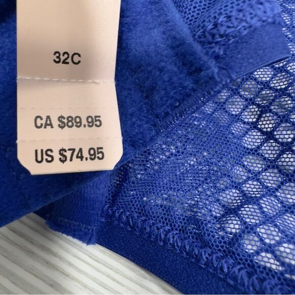 NWT VS BOMBSHELL ADDS 2 CUP SIZES PLUNGE LACE LONGLINE CORSET TOP BRA 32C - Picture 6 of 7